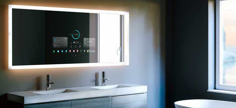 smart mirror glass